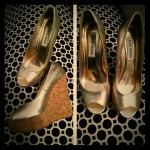 Steve Madden wedges ,size 6.5